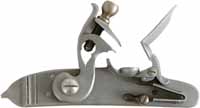 L&R's RPL-04-F Flint Lock
to upgrade Dixie Gun Works Tennessee Rifle,
right hand only,
made in the USA,
by L&R Lock Company